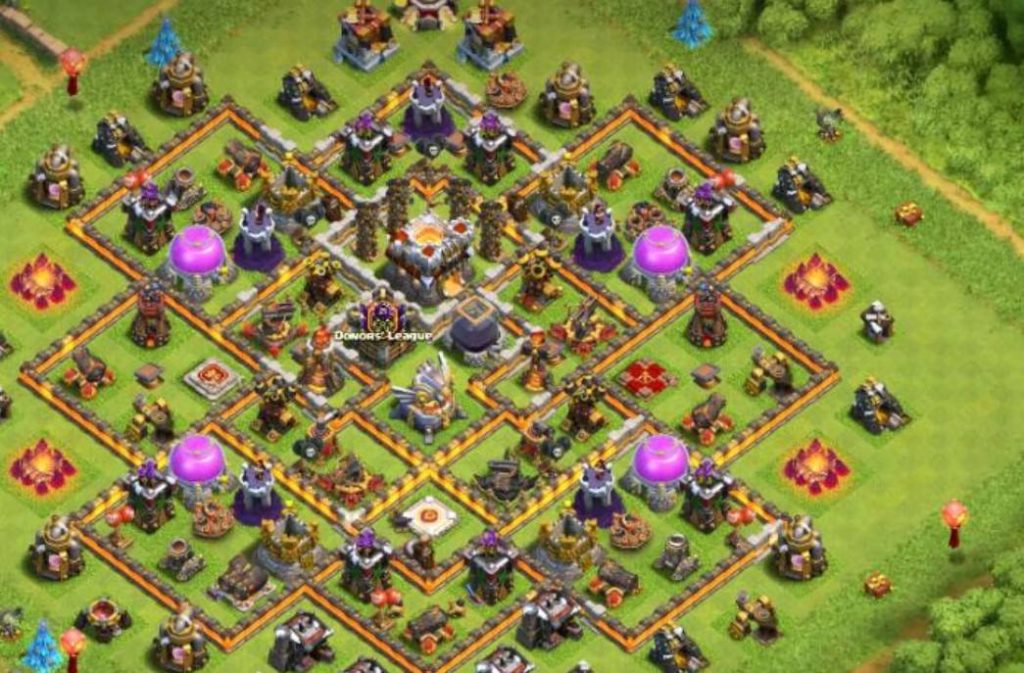 th11 farming base anti electro dragon