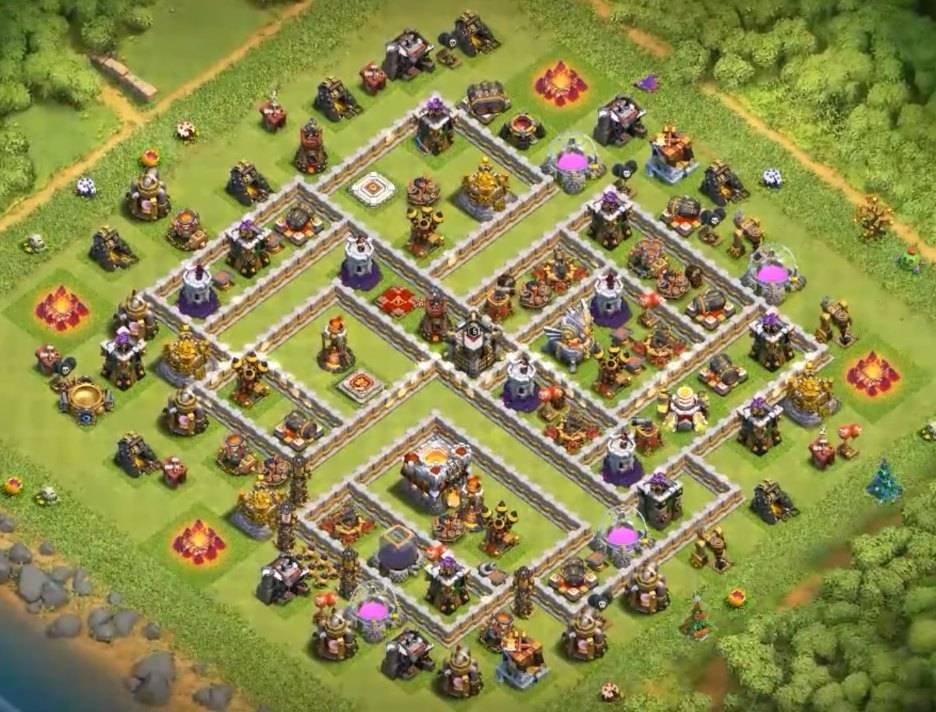 th11 farming base anti loot