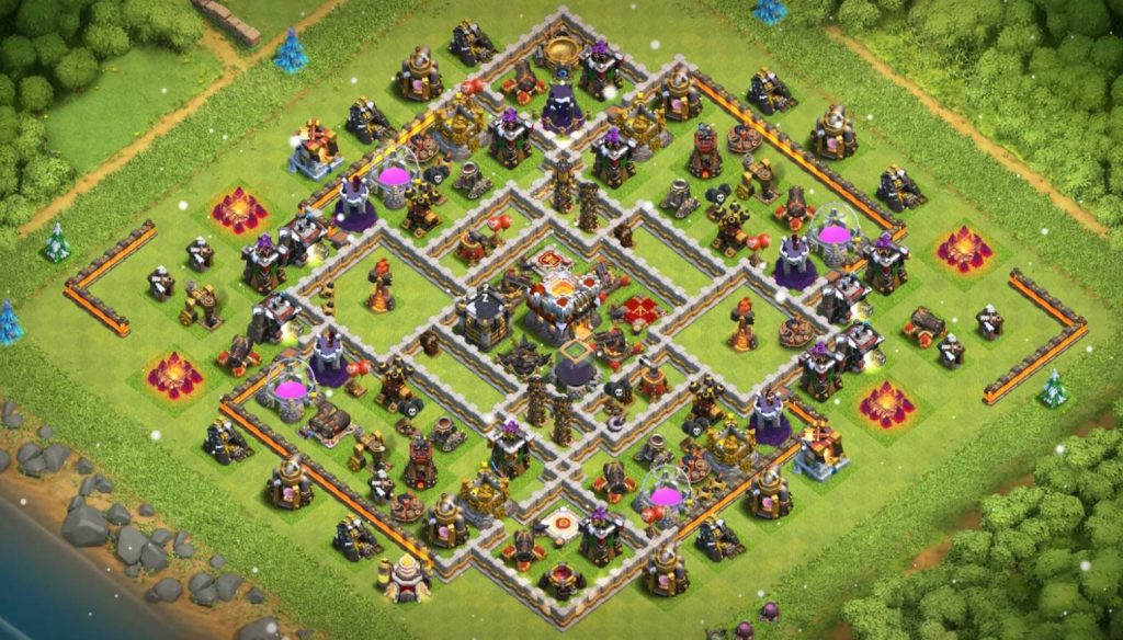 th11 farming base clash of clans