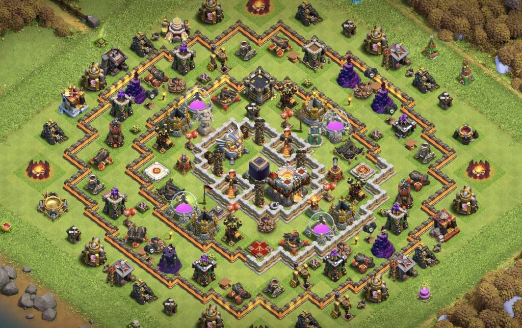 th11 ring farming base