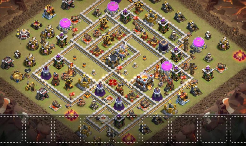 the best town hall 11 layout war