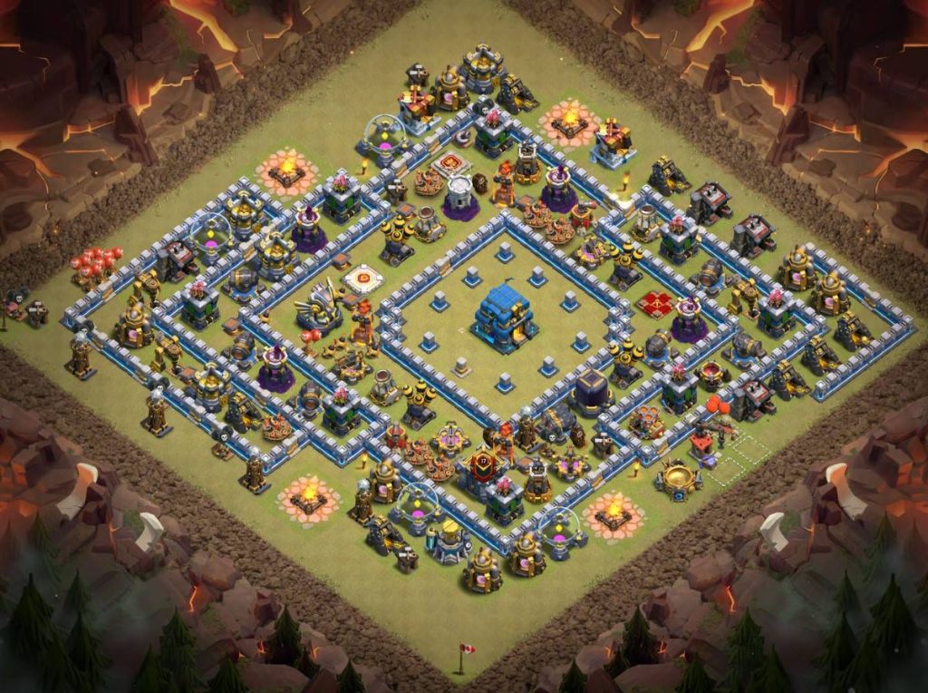 town hall 12 trophy base copy link