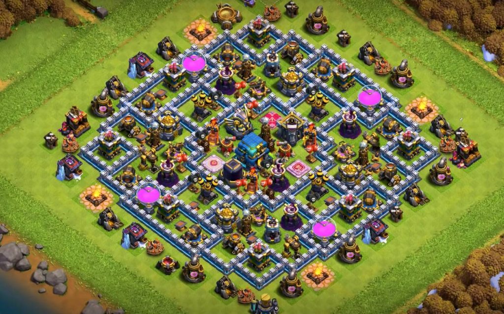 town hall 12 trophy base link anti everything