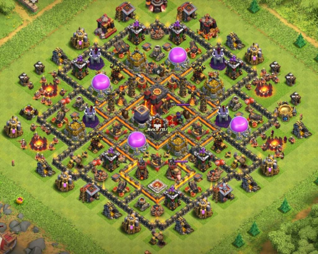 trophy push th10 layout with link