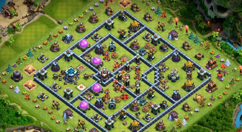 COC Level 13 hybrid Base Links Anti Everything