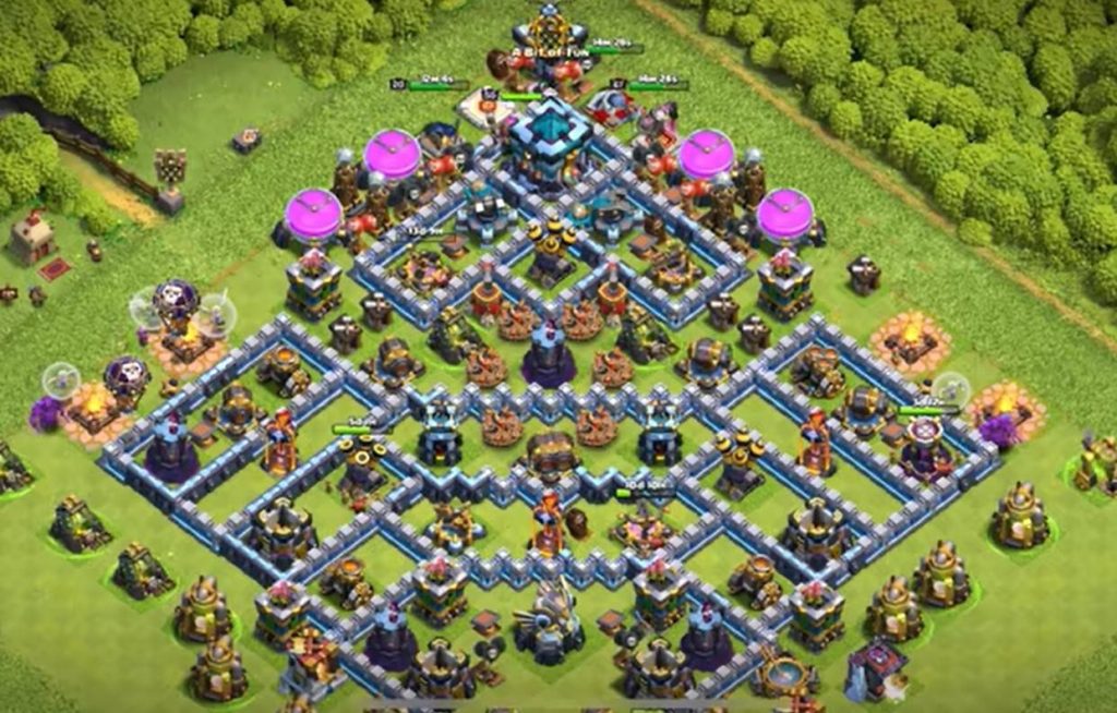 clash of clans town hall 13 war base link