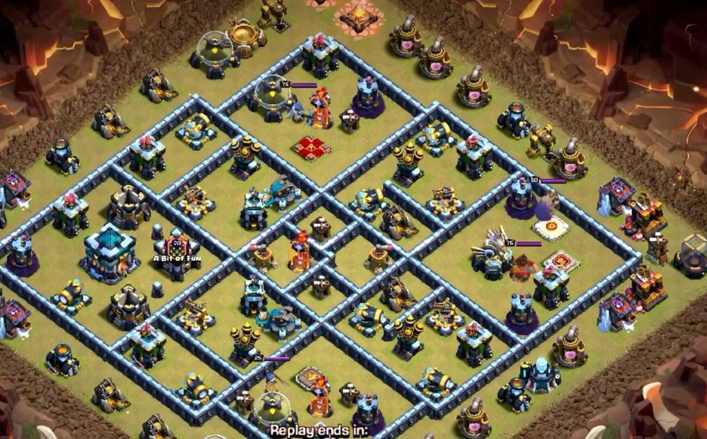 clash of clans war th13 strong base