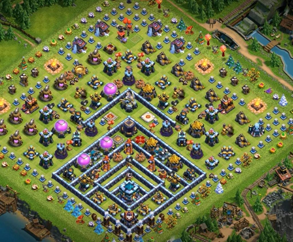 coc th13 hybrid base link 2023