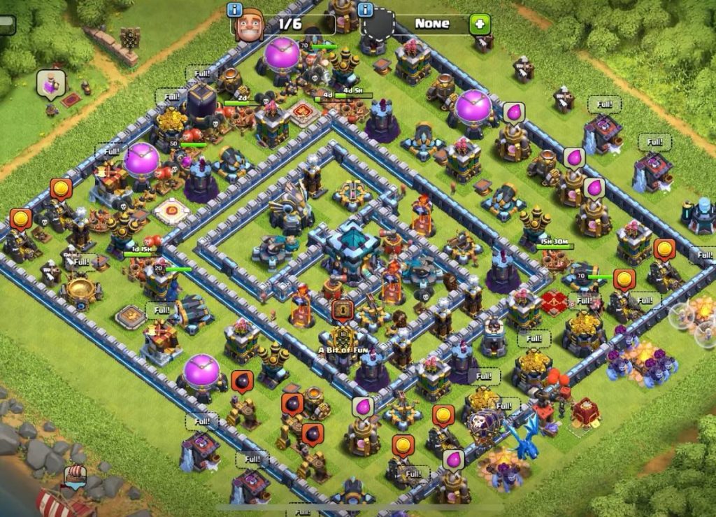 good level 13 hybrid base layout link anti 3 stars