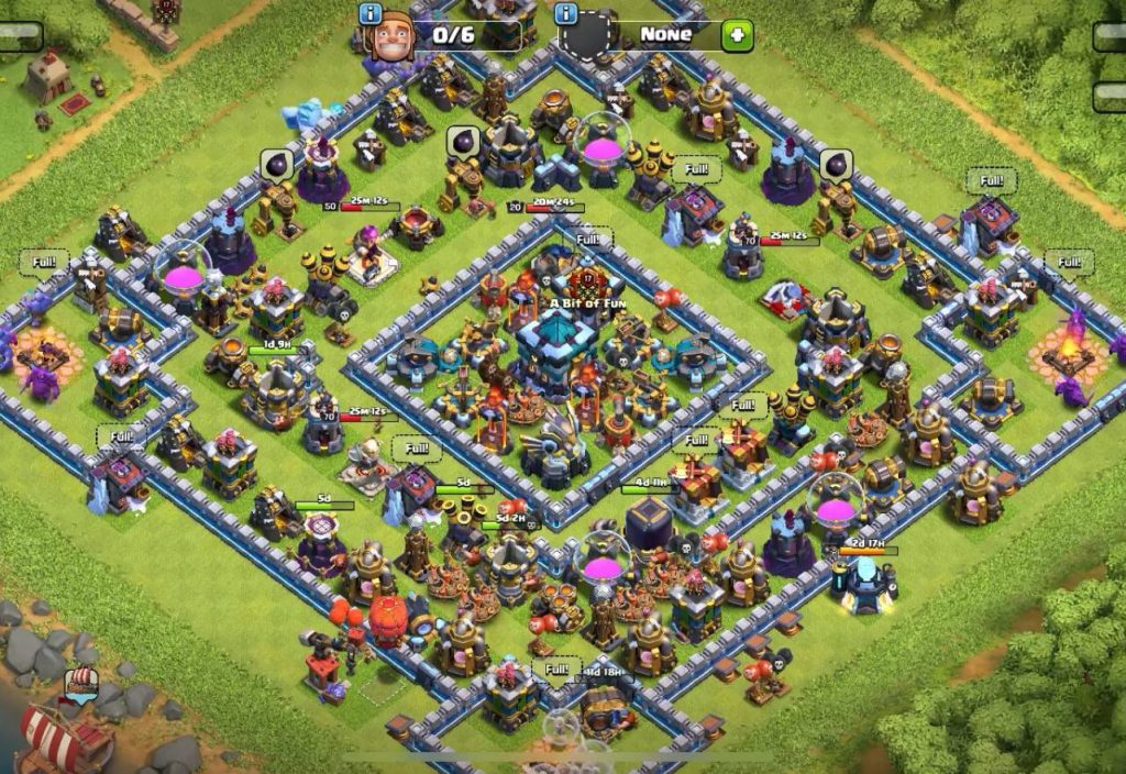 town hall 13 hybrid base