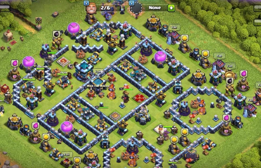 unbeatable th13 war base with link