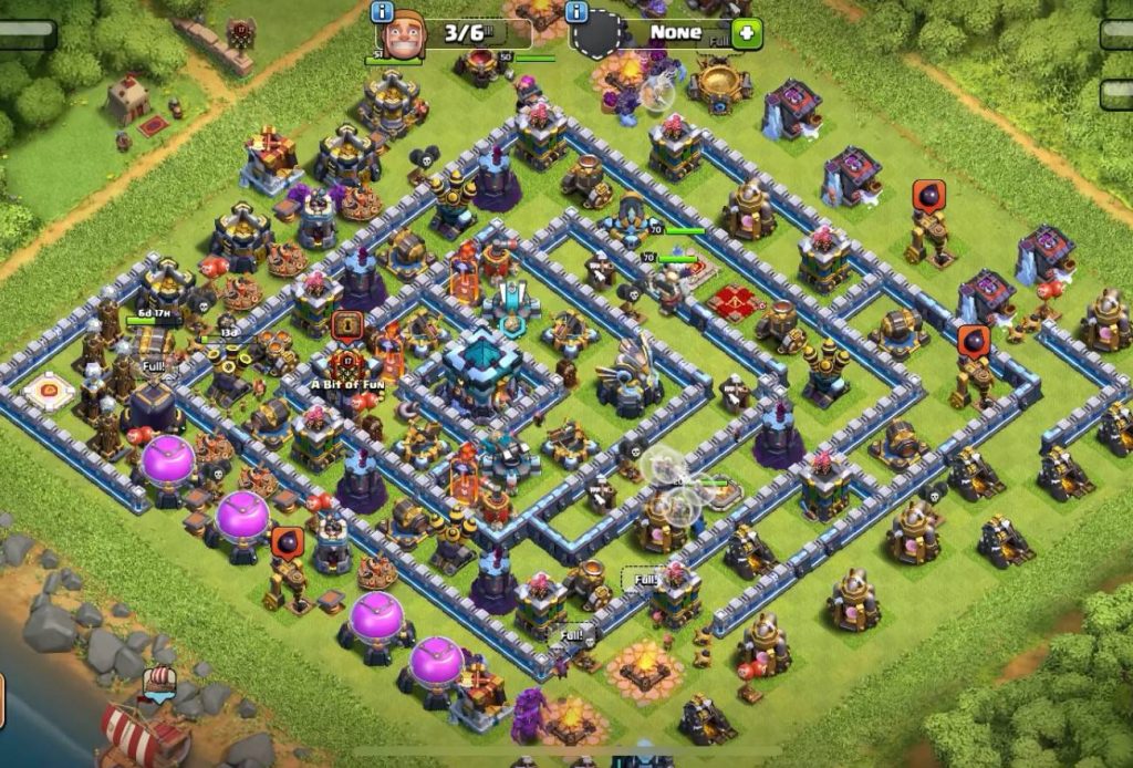 coc th13 new trophy base