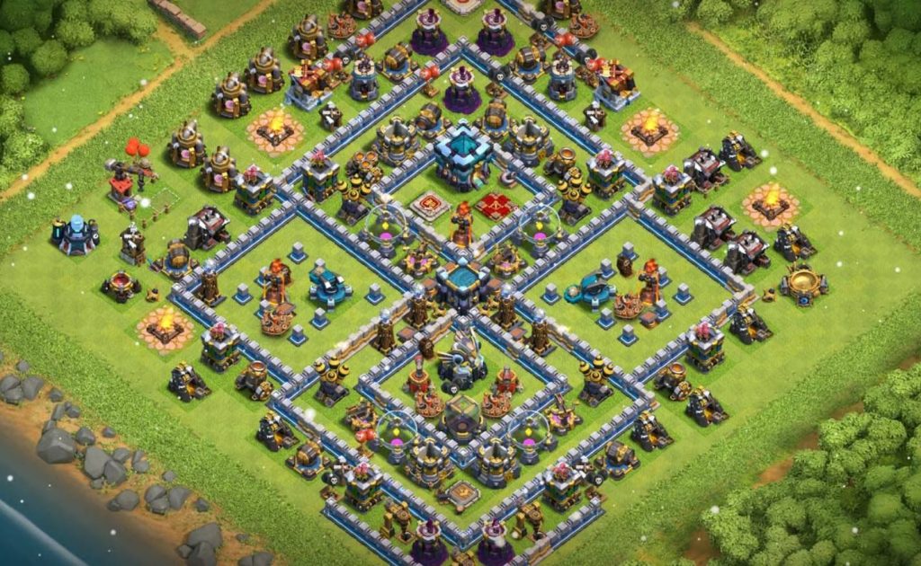 town hall 13 trophy base layout link