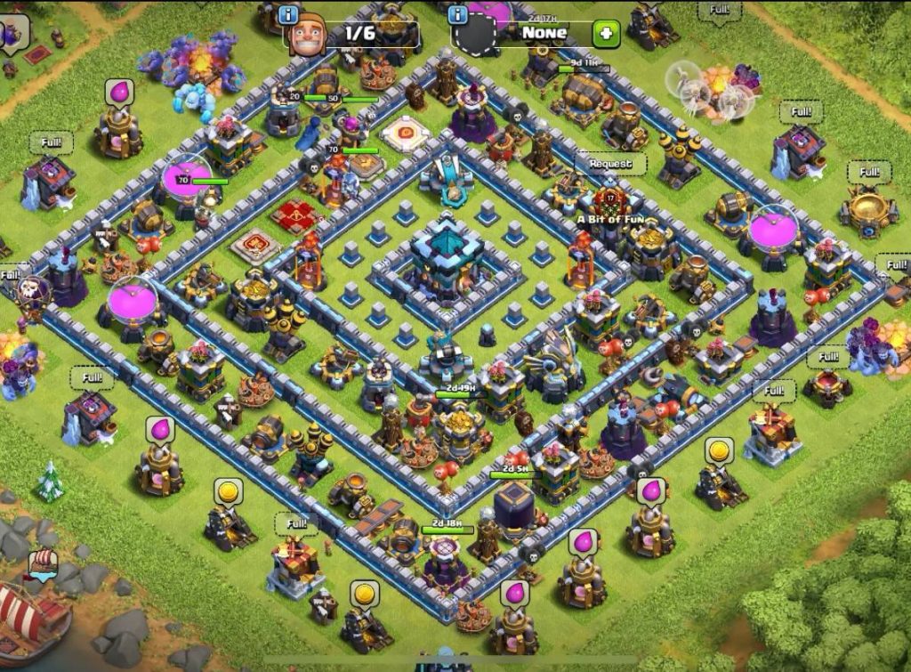 town hall 13 trophy base link anti everything