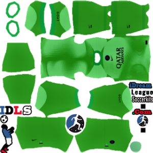 Paris Saint Germain kit dls goalkeeper home