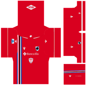 Sampdoria PLS Kit 2023 third