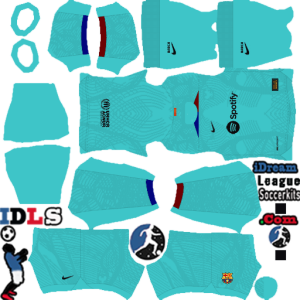 Barcelona kit dls 2024 third
