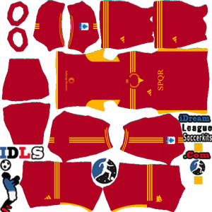 AS Roma kit dls 2024 home