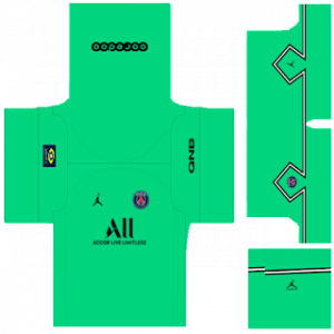 PSG PLS Kits 2023 goalkeeper away