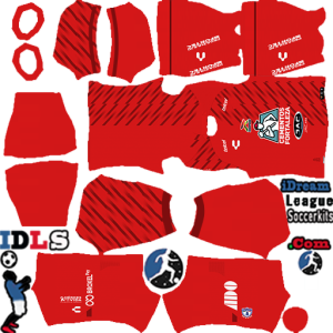 Pachuca FC kit dls 2024 gk home temp