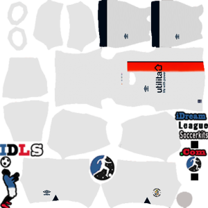 Luton Town FC kit dls 2024 away