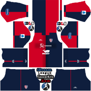 Cagliari FC dls kit 2024 home