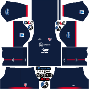 Cagliari FC dls kit 2024 third