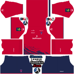 Clermont Foot dls kit 2024 home