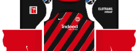 Eintracht Frankfurt dls kit 2024 home temp