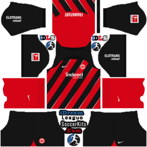 Eintracht Frankfurt dls kit 2024 home temp