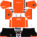 FC Lorient dls kit 2024 home temp