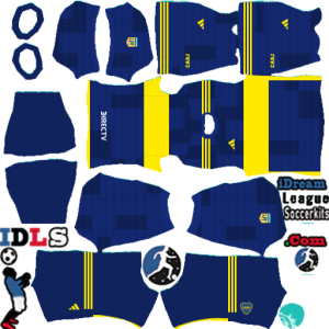 Boca Juniors kit dls 2024 home