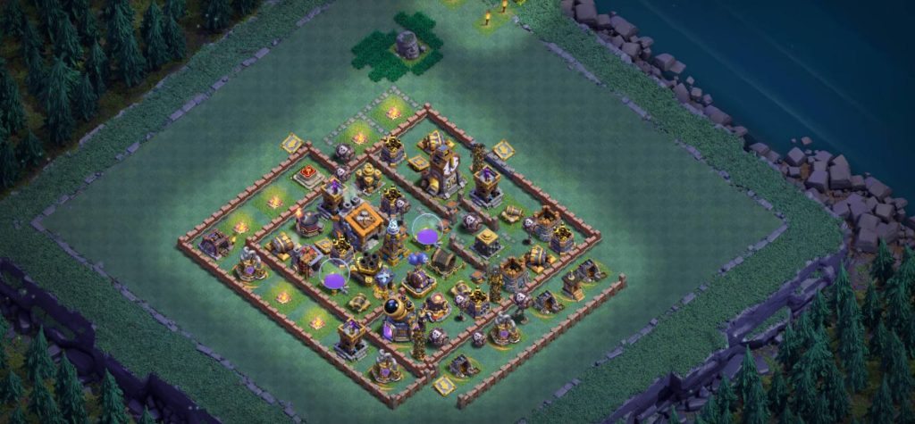 builder hall 9 base clash of clans