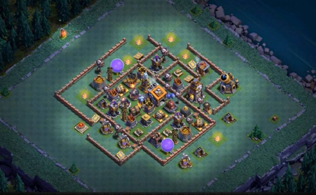 builder hall 9 base with link