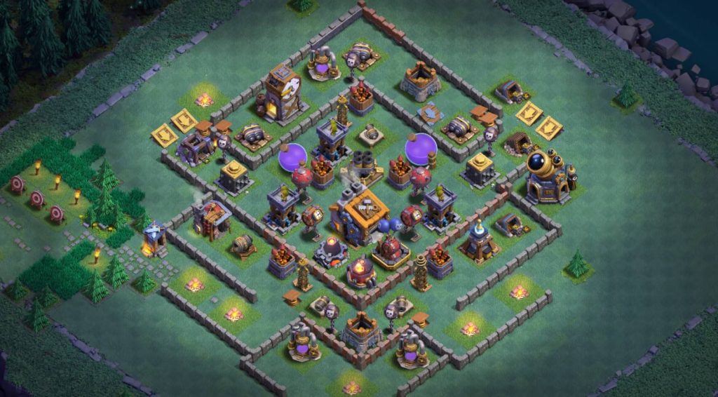 clash of clans bh9 base link