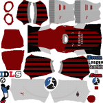 AC Milan kit dls 2025 home