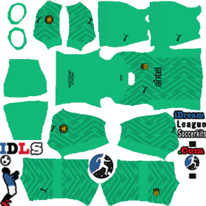 Atletico Penarol kit dls 2024 gk away