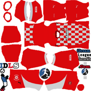 Girona FC kit dls 25 home temp