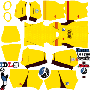 Millonarios FC kit dls 2024 gk away temp