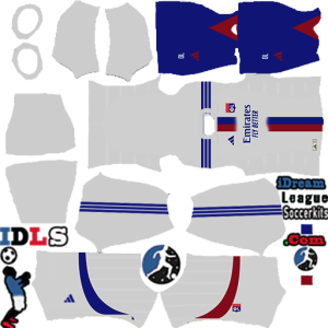 Olympique Lyon kit dls 2025 home temp