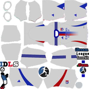 Olympique Lyonnais kit dls 2025 home temp