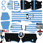 Racing Club fc kit dls 2024 home