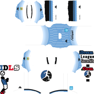 Racing Club fc kit dls 2024 third