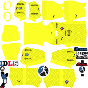 Cerro Porteno kit dls 2024 gk home