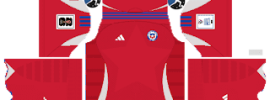 Chile kit dls copa america 2024 home