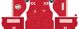 Denmark kit dls euro 2024 home