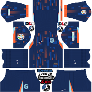 Netherlands kit dls euro 2024 away