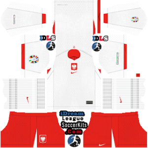 Poland kit dls euro 2024 home