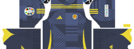 Scotland kit dls euro 2024 home