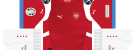 Serbia kit dls euro 2024 home